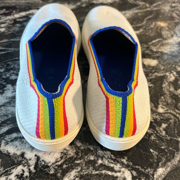 Rothy’s rainbow pride slip ons 10.5 - Picture 3 of 6
